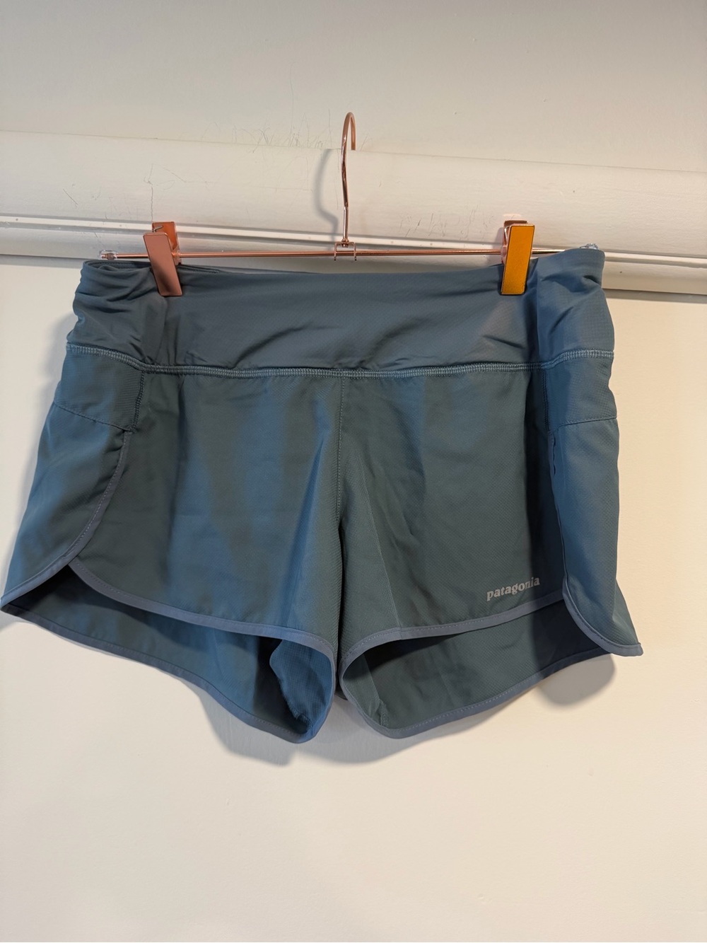 Patagonia Women's Blue Performance Running Shorts